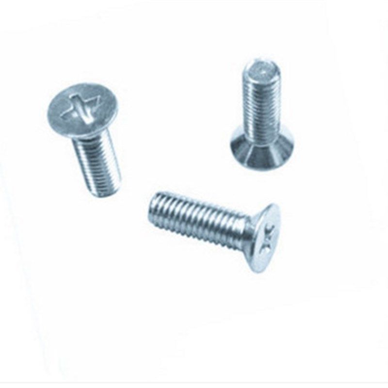 直销镀锌英美沉头十字槽机螺钉GB819平头美螺丝8#-32X*1/4-2