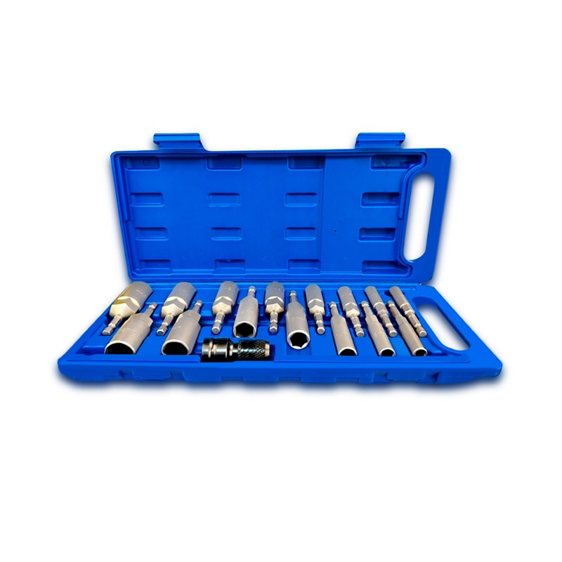 16件套80加深k套筒套装电钻套筒头5.5mm风批套筒头加深6六角