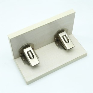 房车吊柜弹子铰链 免开孔铰链 桥型铰链 免开槽90度青蛙柜门合页