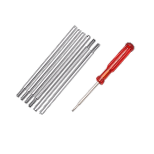 表带螺丝杆适配卡地亚山度士Santos100表耳连接杆螺丝销子20 23mm