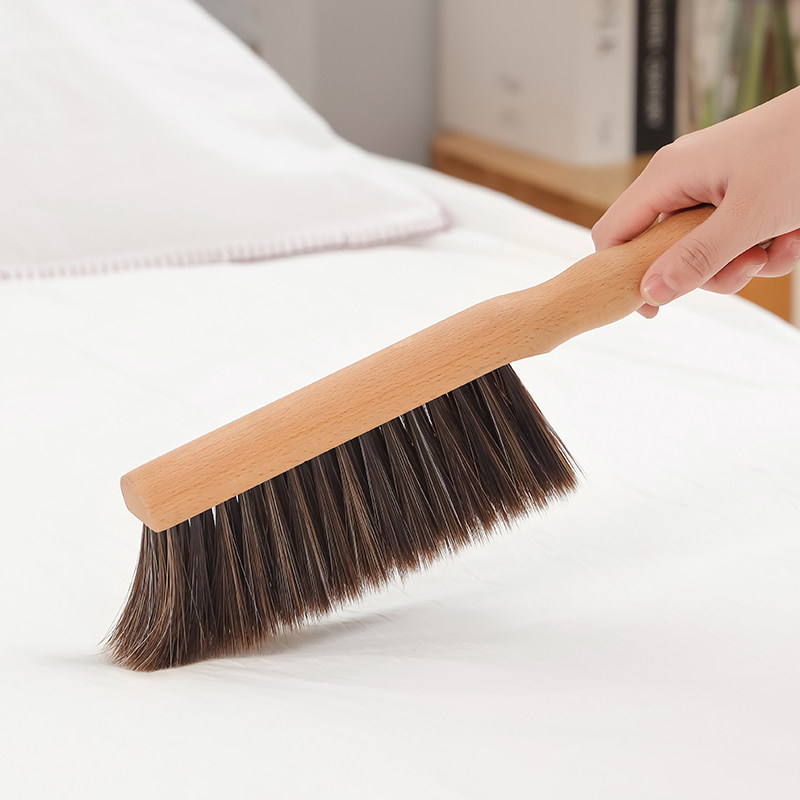 日本家用软毛扫床神器长柄小床刷子卧室沙发床上除尘刷毛刷清洁刷