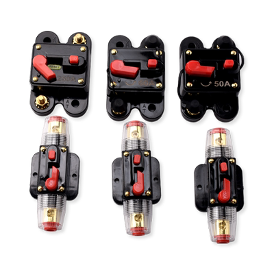 汽车音响带开关保险丝座