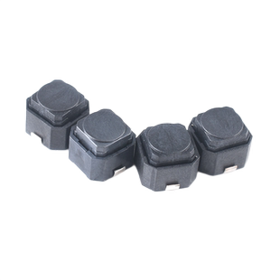 无声轻触开关6*6*5mm 2脚贴片开关 按钮开关 按键微动开关