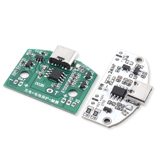 新款TYPE-C台灯电路板USB充电三档无级调光LED触摸小夜灯控制模块