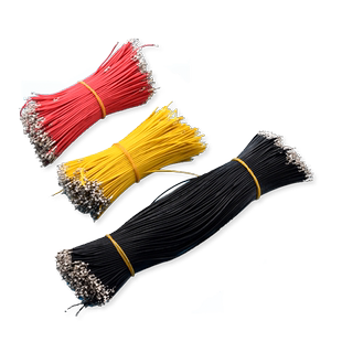 ph2.0端子线红黑黄绿蓝白色单头压簧片电子电源连接线线束加工