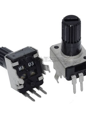 RV09型 立式 10K50K100K5K1K2K 电位器 0932 可调电阻长柄12.5MM