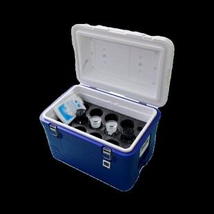 样品保存箱冷藏运输箱环境保温箱双层采水样箱温度显示水质采样箱