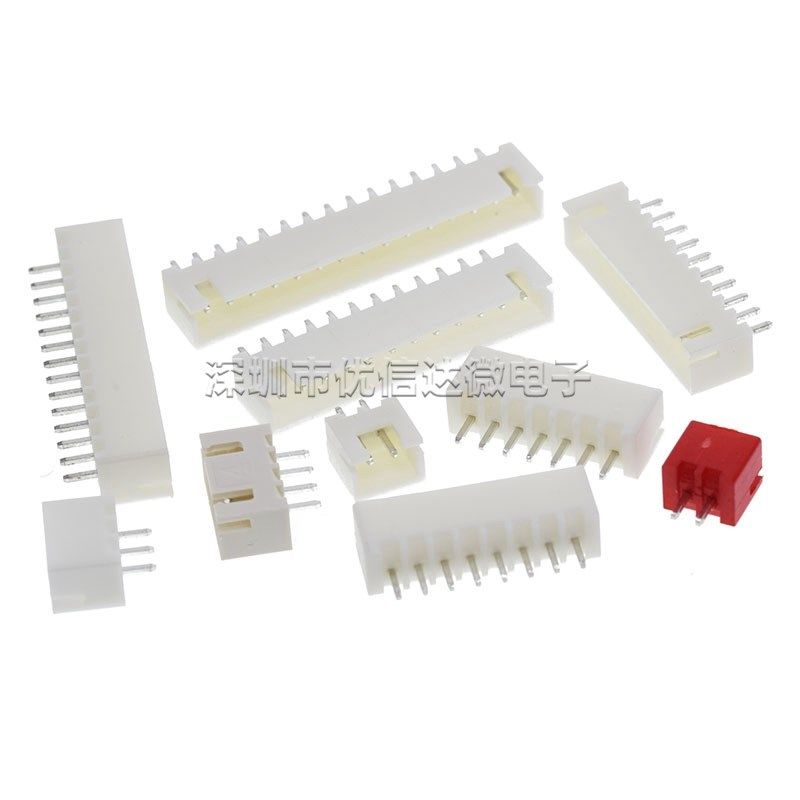 XH2.54间距直针座2/3/4/5/6/7/8/9/10/11-16P连接器接插件2.54MM