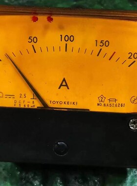 TOYO KEIKI东洋电压表DCF-12N fs1ma 0-300VDC直流 DFC-8 AFC-6