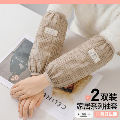 2025新款格子袖套羽绒服轻松戴