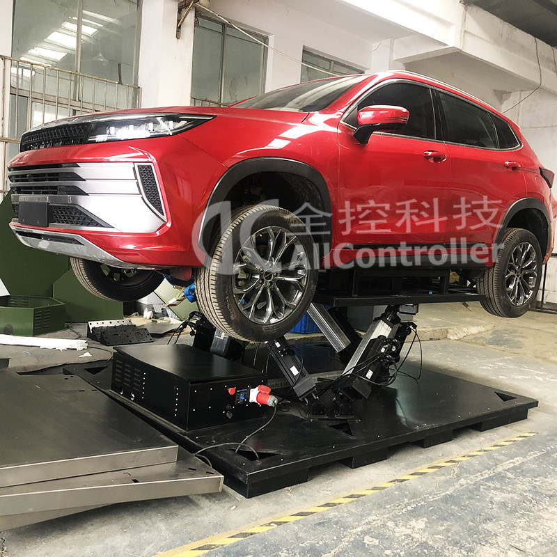 六轴真车驾驶模拟器_VR真车SUV运动模拟测试设备