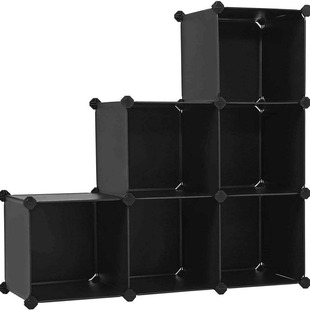 简易衣柜收纳组合折叠拆装储物柜DIY组装魔片儿童成人收纳衣柜