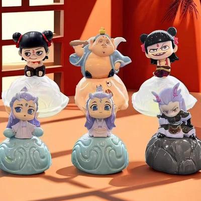 哪小咤手办哪叱呢咋盲盒系列玩偶nezha娜扎太乙敖丙桌面礼物摆件