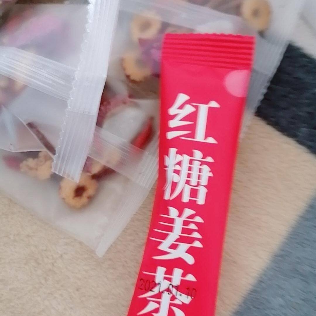 草世医红糖姜茶姜枣茶女生调理茶月经生姜粉泡茶冲泡饮品红姜糖花