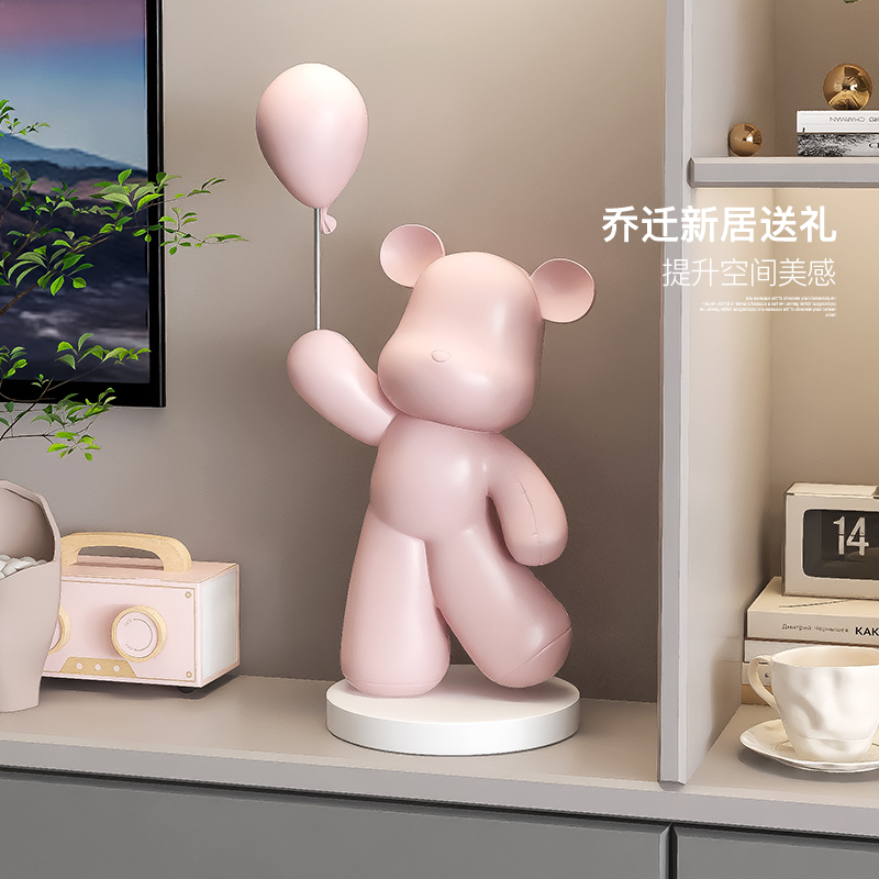 韵灿电镀高级感暴力熊摆件