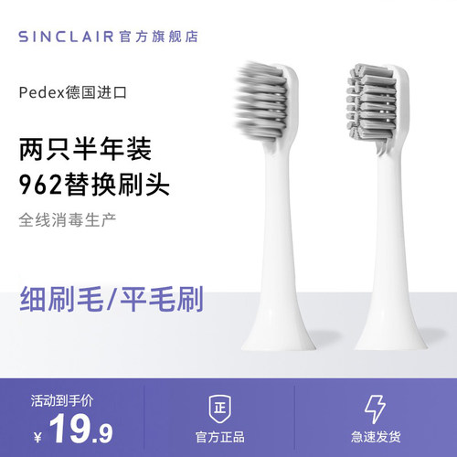 SINCLAIR电动牙刷替换适配962