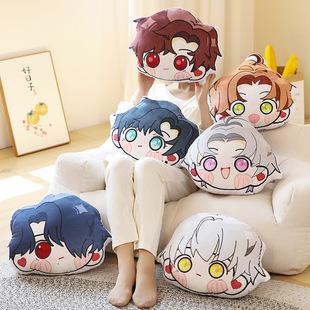 光与夜之恋抱枕齐司礼萧逸查理苏陆沉周边团子动漫二次元挂件玩偶