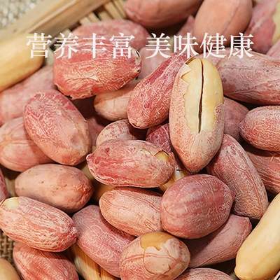 五香花生米蒜香蒜味椒盐香脆熟花生即食零食小吃下酒菜旗舰店炒货