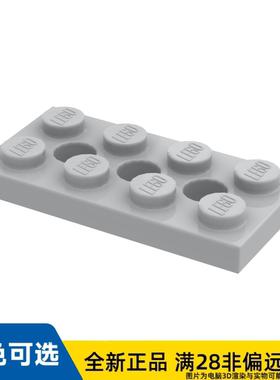LEGO乐高正品零件2x4带孔板/3709/4211444