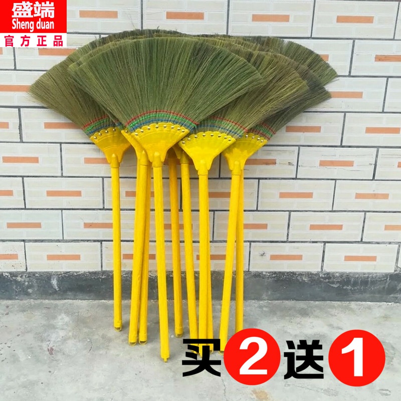 扫把工厂车间专用芒草手工不沾