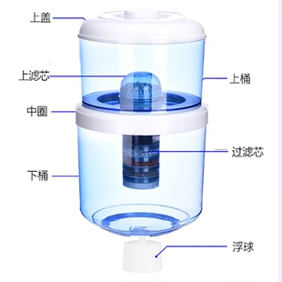 净水桶饮水机过滤桶饮水机通用饮净水器家用厨房过滤器直加厚 新品