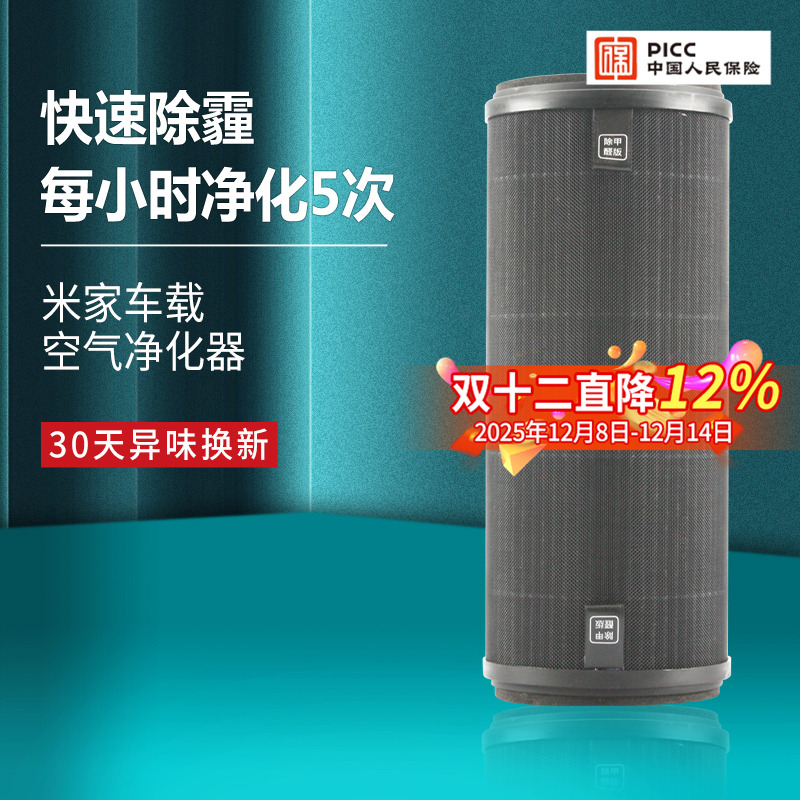 适配车载空气净化器滤芯