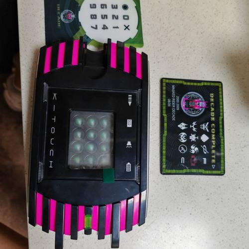 国产万泰csm帝骑神主牌k触屏假面骑士腰带DX白帝品红卡盒剑可联动