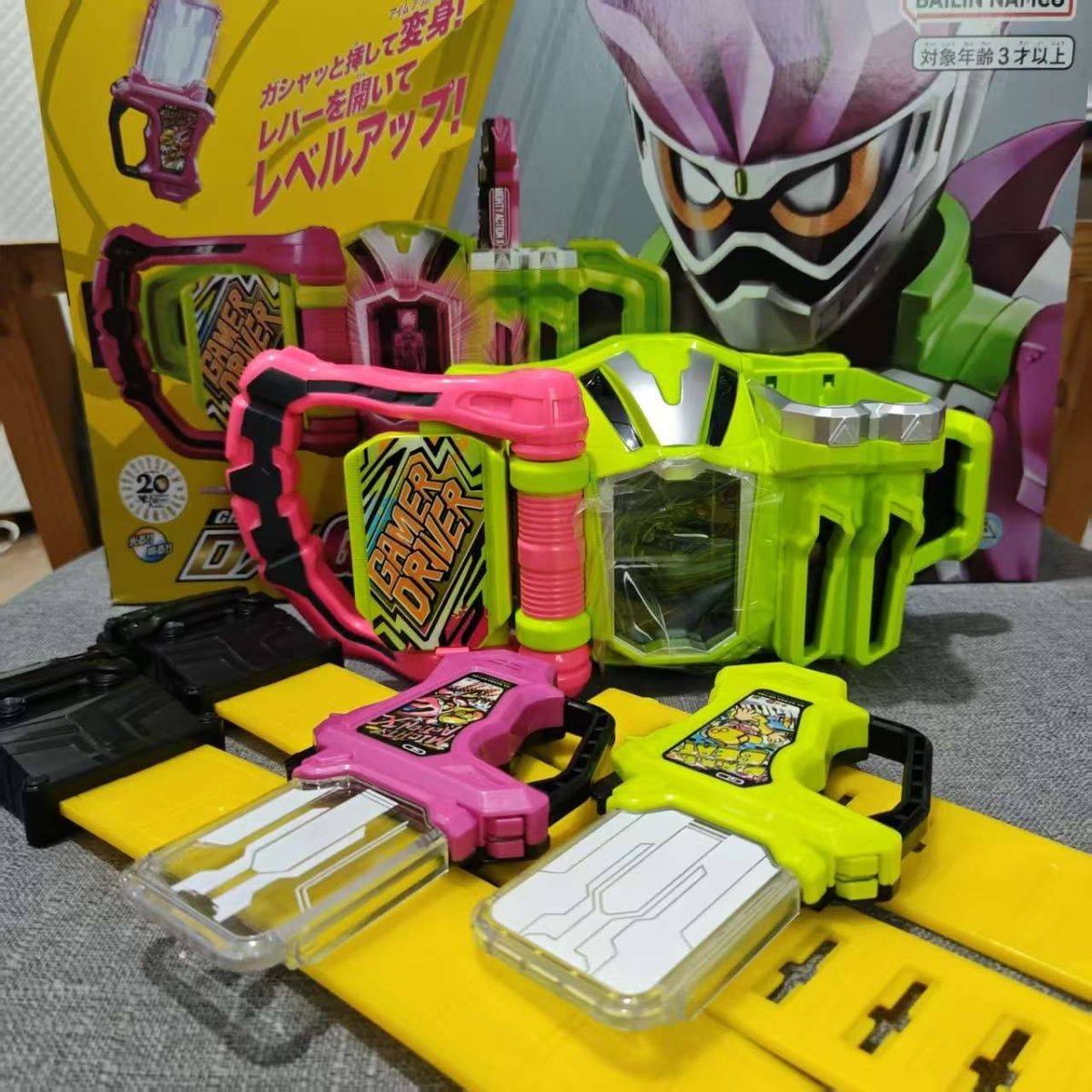 国产假面骑士玩家驱动器EXAID腰带艾克赛德DX卡带武器老谭编年史