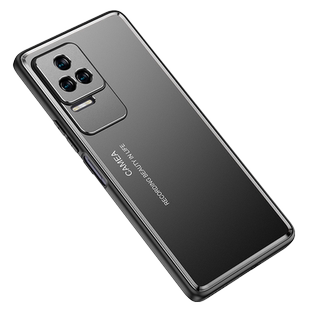 红米K50手机壳金属壳保护套红米K50Pro外壳磨砂壳小米Redmi K50高端铝合金5G防指纹硅胶套全包防摔镜头男士款