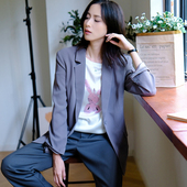 那禾新款 小体量正肩西装 外套女宽松通勤休闲上衣NW33DQ0359