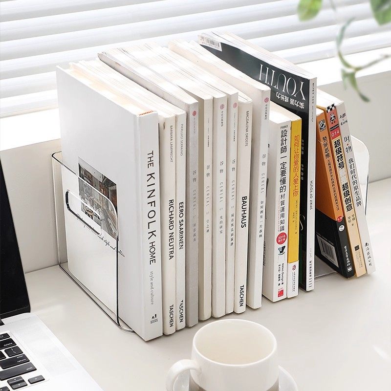 透明书立架学习课桌上书本收纳架宿舍台面分格档板置物架简易书架,收纳整理,书桌收纳置物架,淘宝优惠券,粉丝福利购,淘宝优惠卷