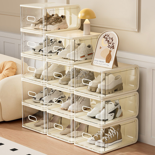透明鞋盒收纳神器防尘加厚