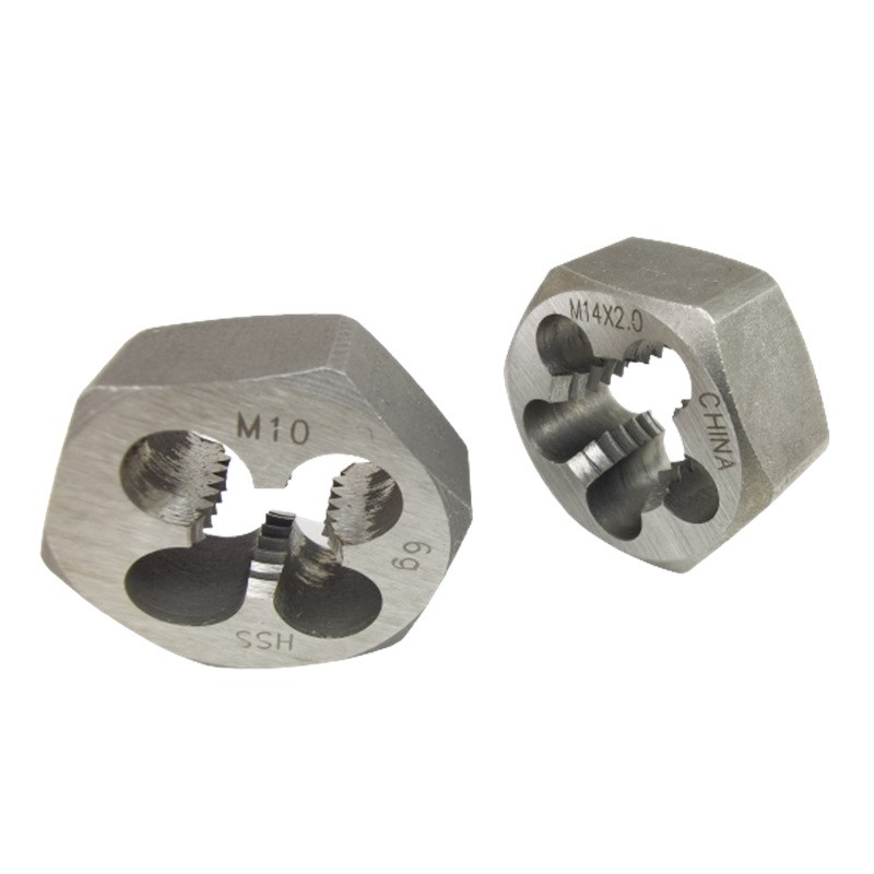 六角圆板牙六边形螺纹3 4 5p 6 8 10 12 14 16 18 20 22 24 27 30