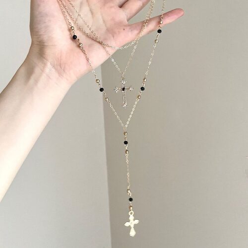 Vintage古着 The righteous cross项链