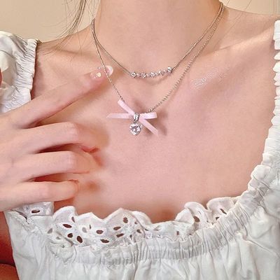 小众设计感高级锁骨链