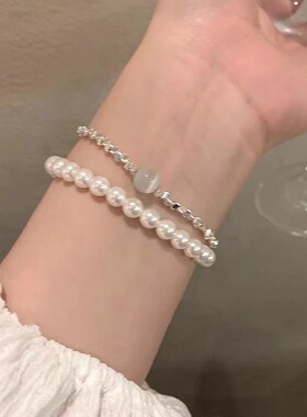 石手链女首饰轻奢小众精