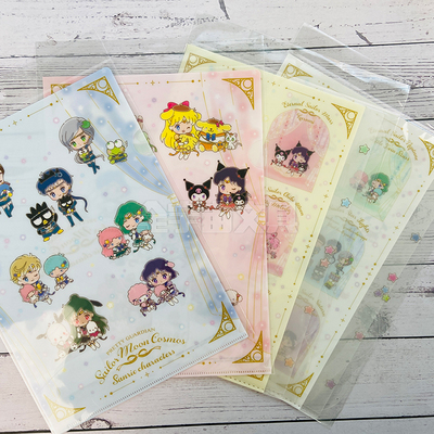 【25%off】日本sunstar三丽鸥美少女战系列单层文件夹5层A4文件夹