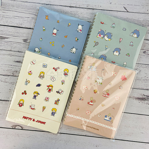 【10%off】日本sunstar茉莉兔帕恰狗限定文具笔记本记事本
