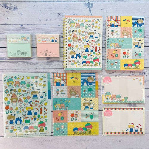 【20%off】日本sunstar三丽鸥mizutama限定便利贴B6线圈A6便签本
