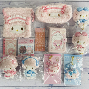 日本NIC三丽鸥小羊piano女仆洛丽塔必爱诺包爱心扣挂件贴纸活页