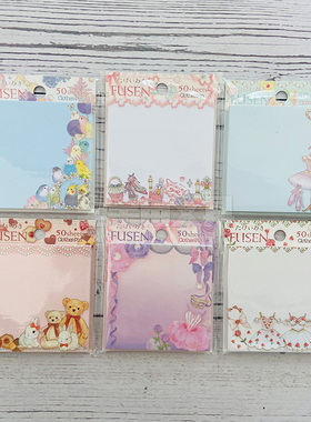 【10%off】日本clothes pin-takei梦幻芭蕾限定款烫金便签付笺