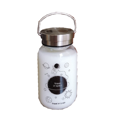 大容量臻隆玻璃ins是送杯套