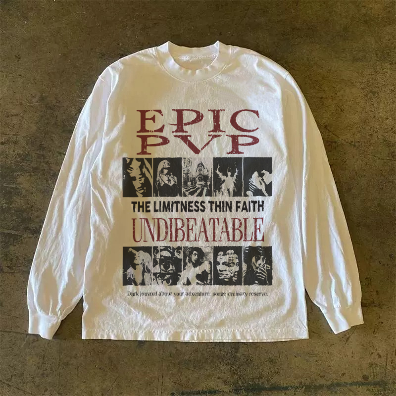 300克重磅！青少年新款潮流长袖t恤港风百搭宽松夏季显瘦小众上衣