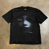 休闲百搭潮流长袖 T恤夏季 正肩上衣 高街印花短袖 100%纯棉300克美式