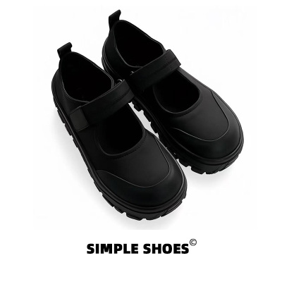 SIMPLESHOES魔术贴增高休闲鞋