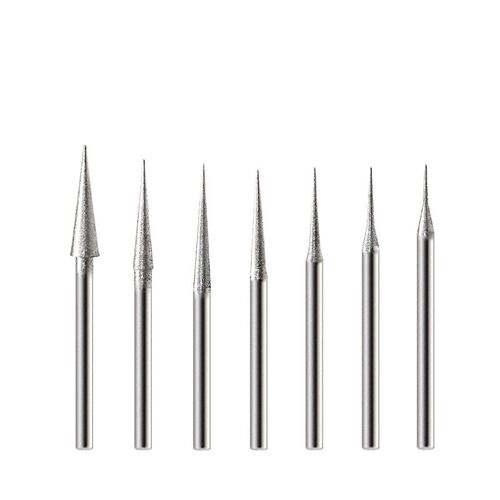 D针 火炬形 1200目修光工具 玉雕磨针 翡翠玉石去皮抛光打磨头