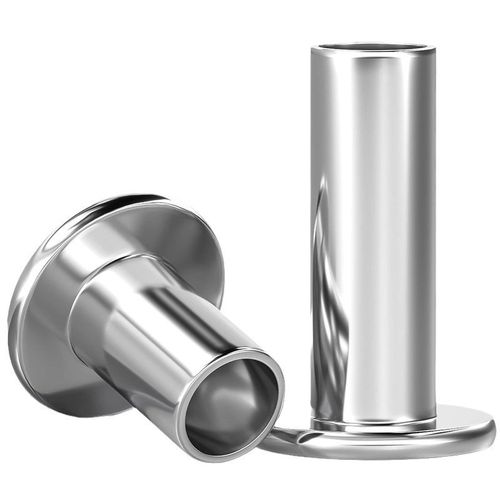 304不锈钢平头半空心铆钉 GB875 平圆头空心铆钉M2M2P.5M3M4M5M6m