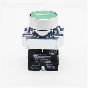 金属带功能符号按钮 XB2-BA3311 3341 3351 开孔22mm 自复位