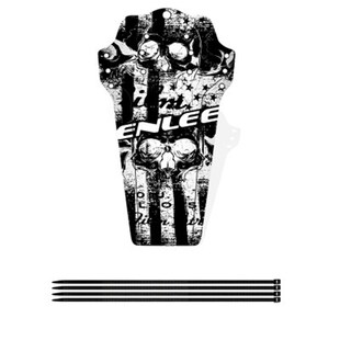 自行车挡泥板碳纤维纹彩色适用DH速降山地车鞍座通用泥除瓦挡雨板