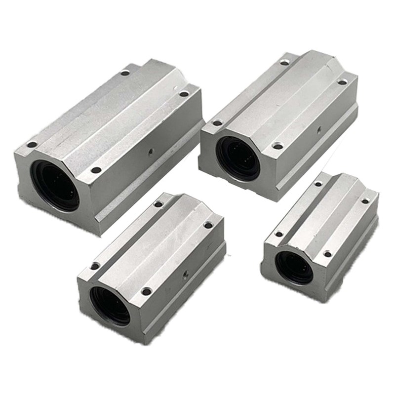直线滑块轴承SCS6 12 20 25 30 40 50J 60LUU 导轨滑块铝合金滑块
